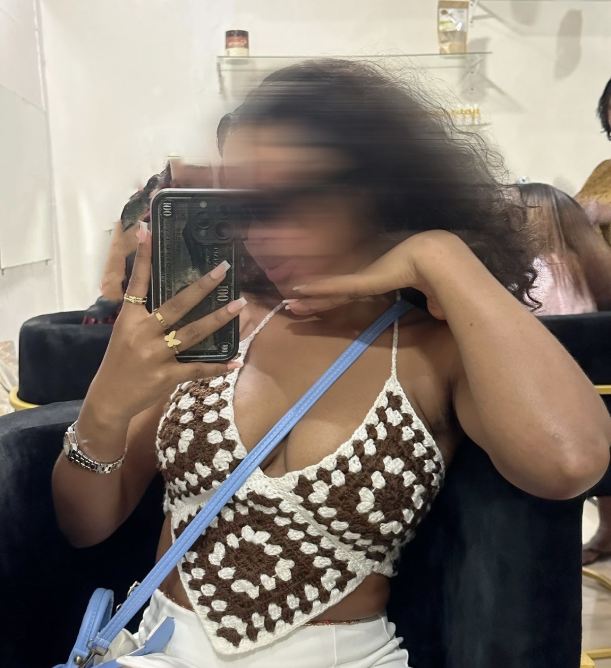 Granny square croptop