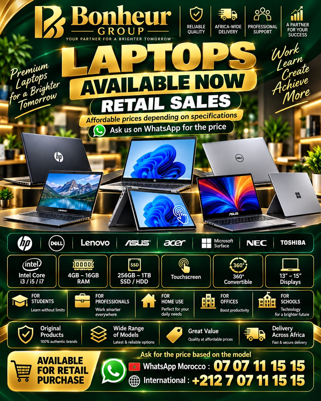 Ordinateurs portables