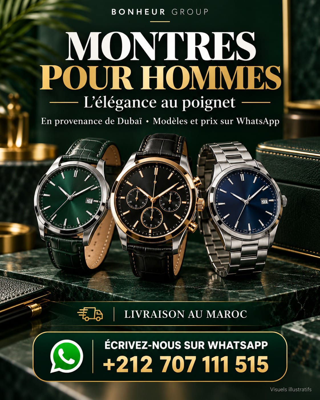 Montres pour hommes