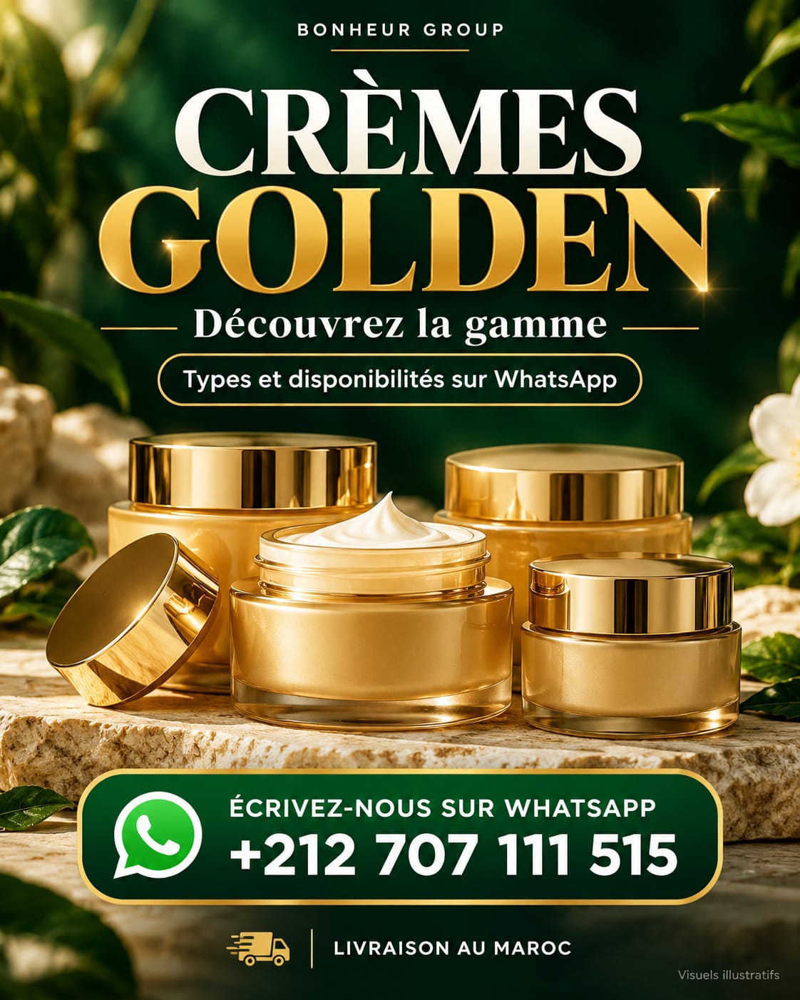 Crèmes de beauté