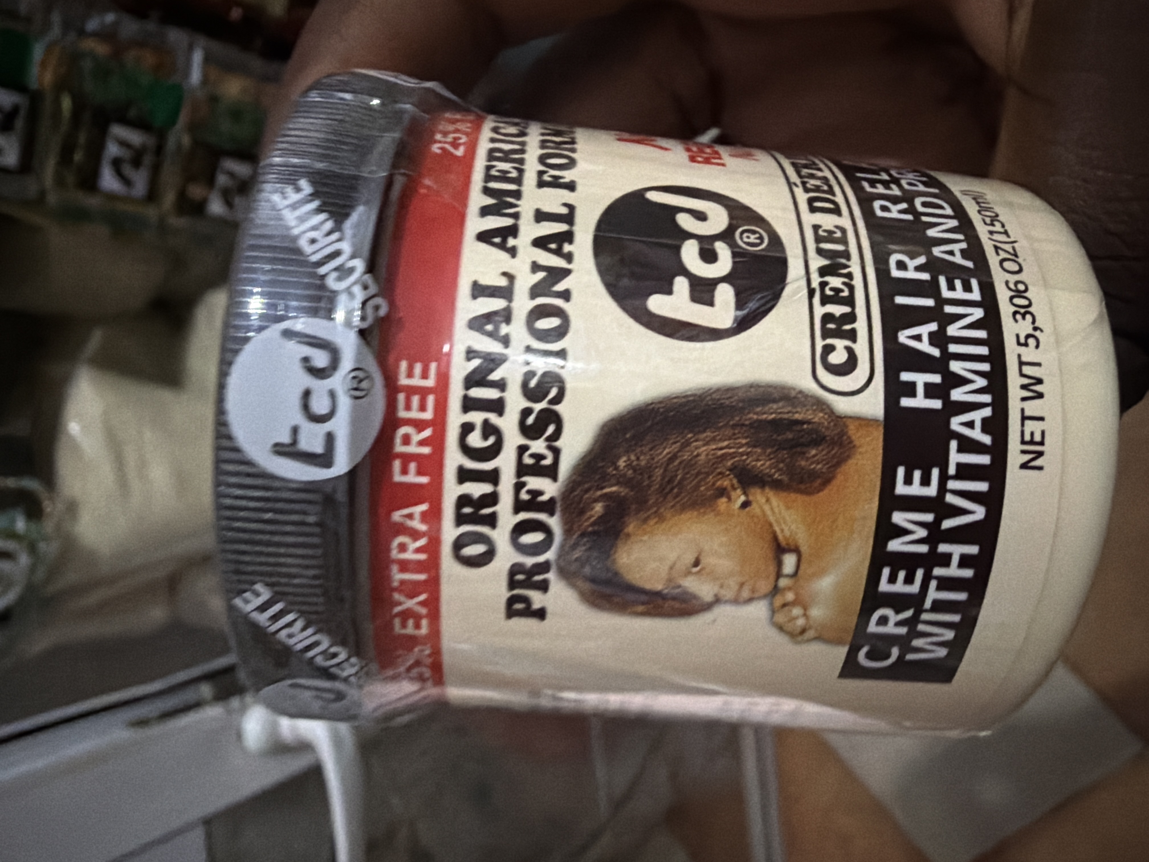 Crème défrisant