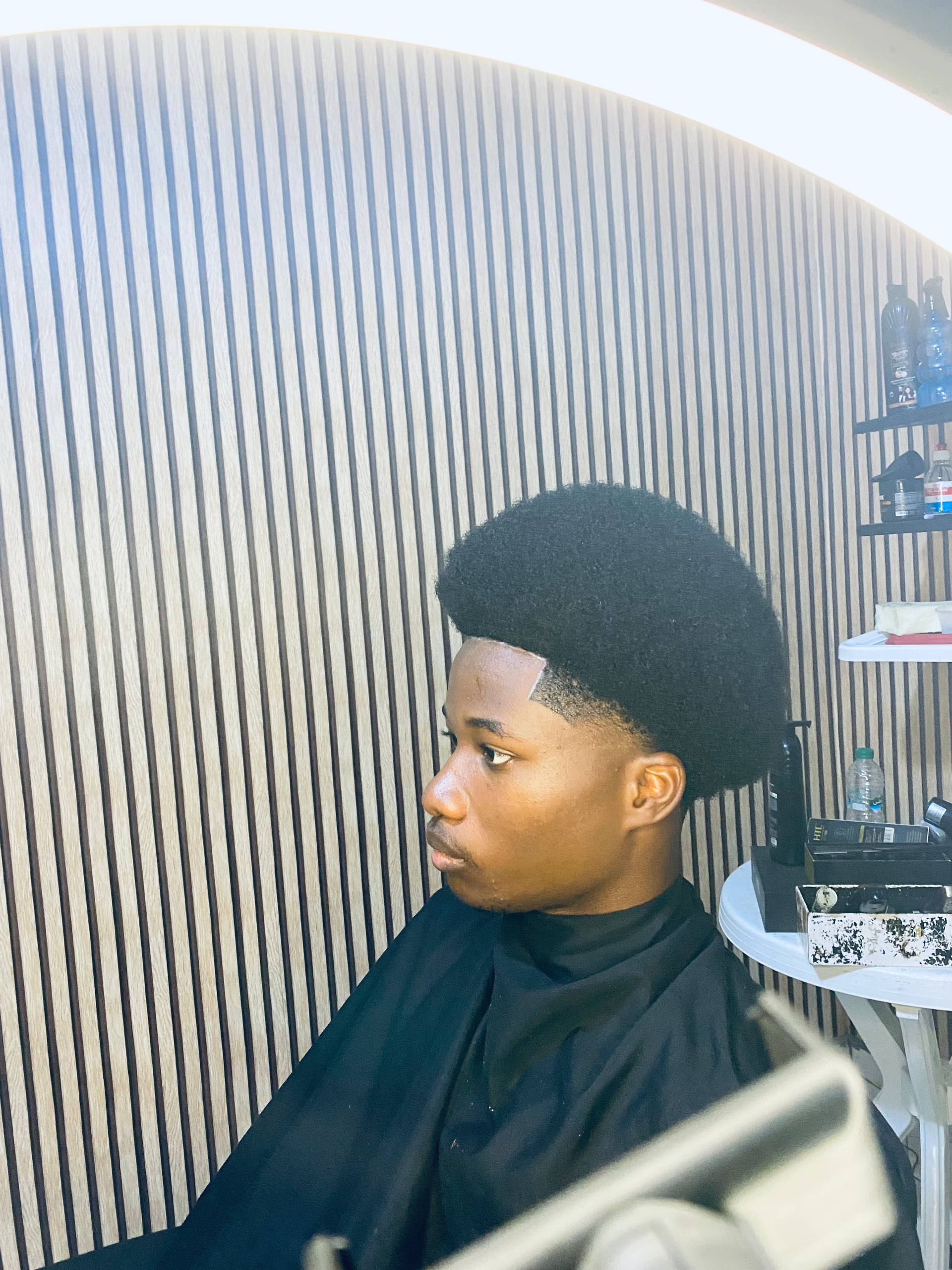 High Top Fade afro - image 1